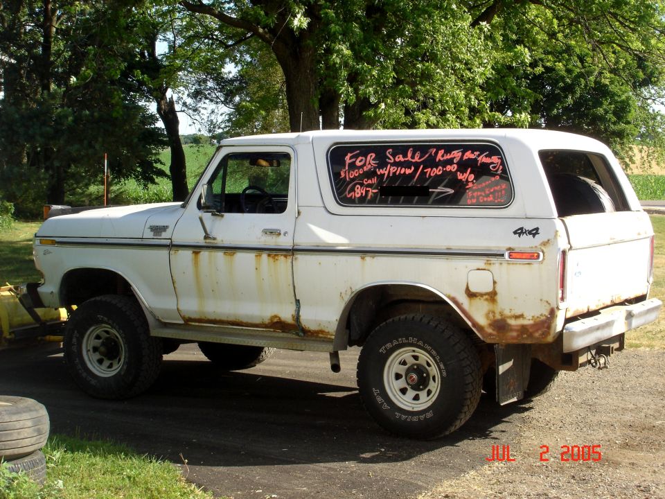 1979 Ford Bronco “Plow Bronco”