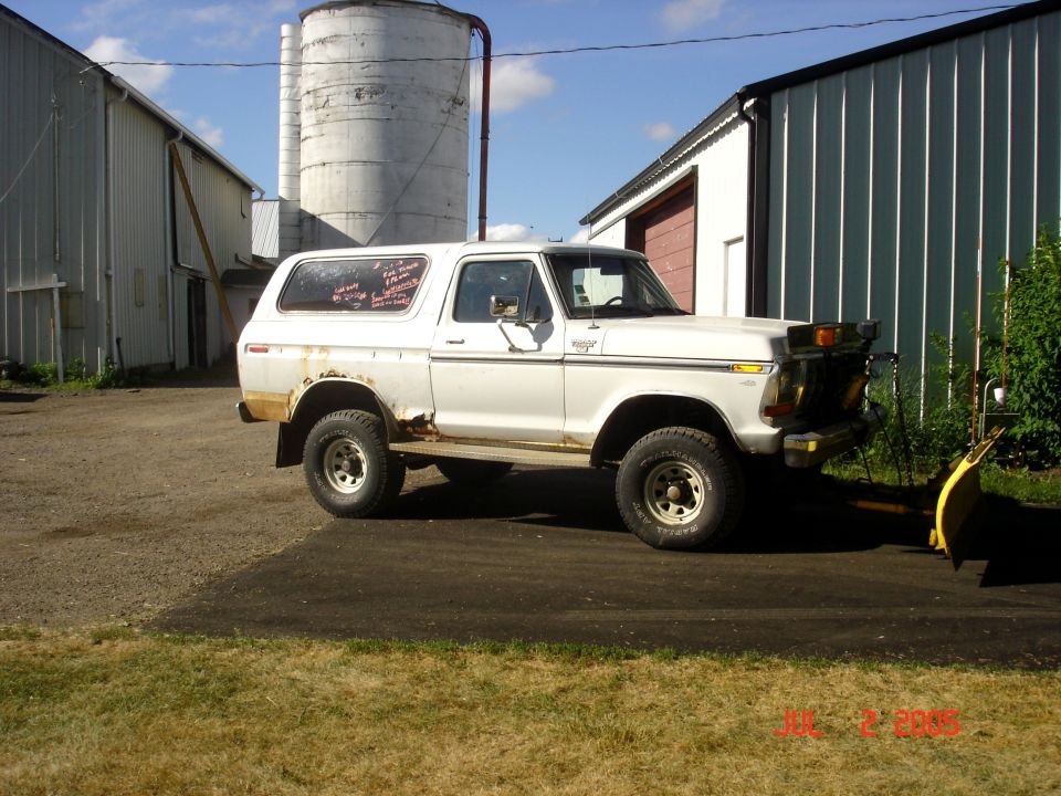 1979 Ford Bronco “Plow Bronco”