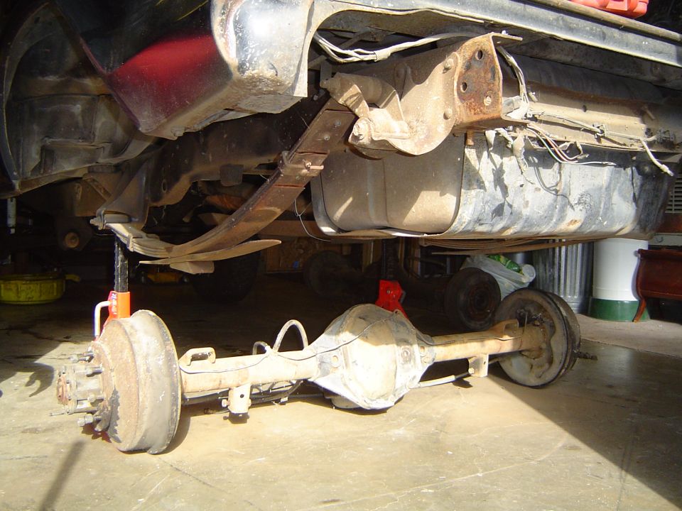 Dana 60 in position