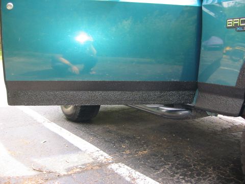 1996 Ford Bronco - damn straight tape line, i was worried