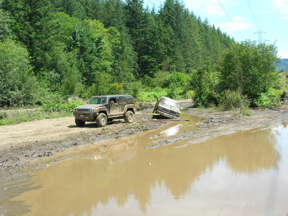 slight tug and I was free