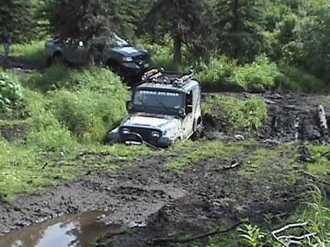 July 4th - Eska and Red Mountain - 2000 Jeep Wrangler