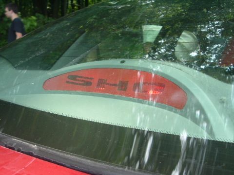 1993 Ford Taurus - The rear window trim displays the SHO badge, indicating a performance variant.