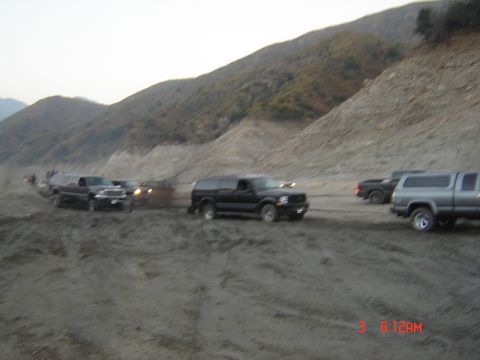 1977 Toyota Land Cruiser - 6 trucks janking at once