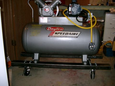 1996 Ford Bronco - Compressor mounted and project about 1/2 done.