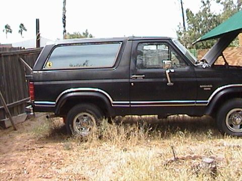 1986 Ford Bronco - Before Shot, Here is a photo of it before I got My grubby hands on it.