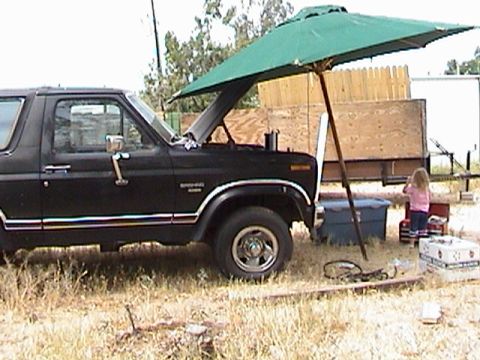 1986 Ford Bronco - Another Before shot... "In the begining..."