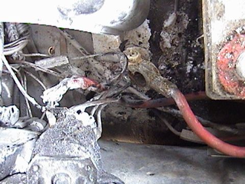 1986 Ford Bronco - Fire Damage from my sister when she stole it from my mom, before i bought it from my mother.