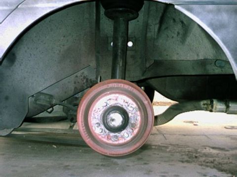 1989 Ford Tempo - yea there like 8" in diameter.