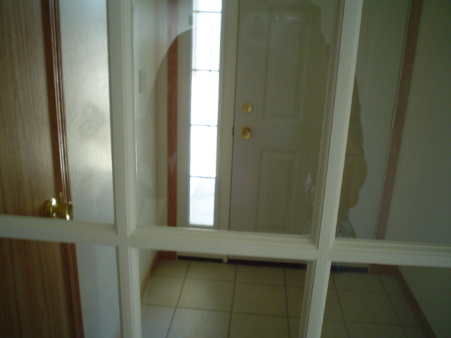 Front entrance, nice little mud room!