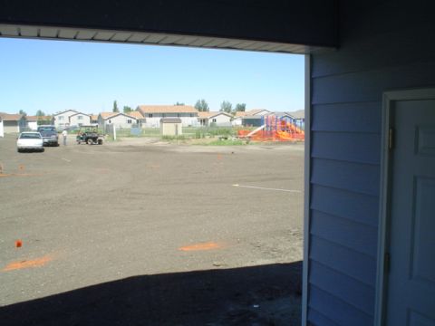 1981 Ford Bronco - veiw outside (out of dining room)