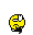 1968 Ford Mustang - A pixelated smiley face icon appears to be injured, with a bandage on its head.