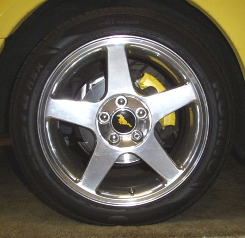 2002 Ford Mustang - Stock GT Front Brakes