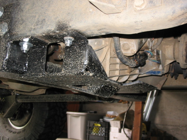It's made of a small piece of 1/4" plate.  final item is to take a piece of tube and place as a brace on the inner back side.  Will likely take that up to a body crossmember.