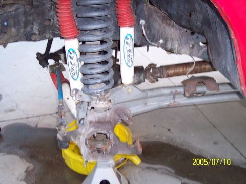 1985 Ford Bronco - left side after disassembly