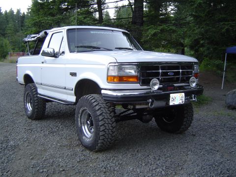 1989 Ford Bronco - Mark Showed off his new SAS