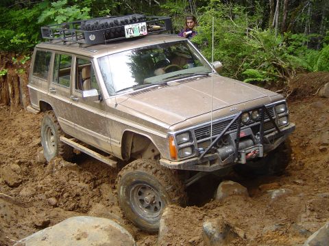 1989 Ford Bronco - The Cherokee Made it the farthest up..