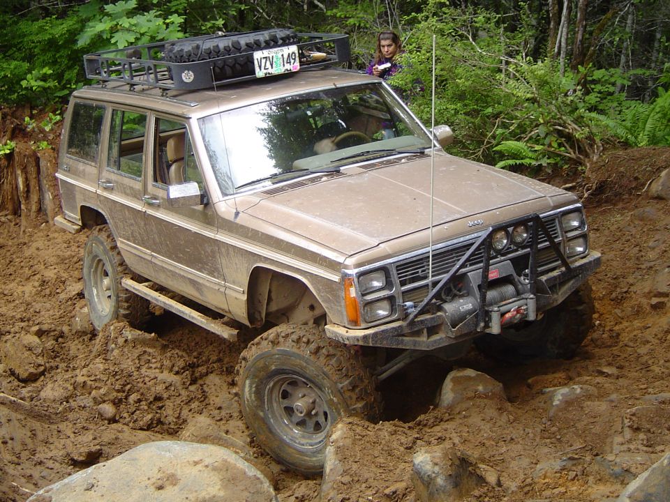 The Cherokee Made it the farthest up..