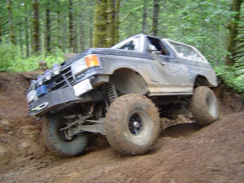 1989 Ford Bronco - Meixter's Superflex TTB and 36 Iroks