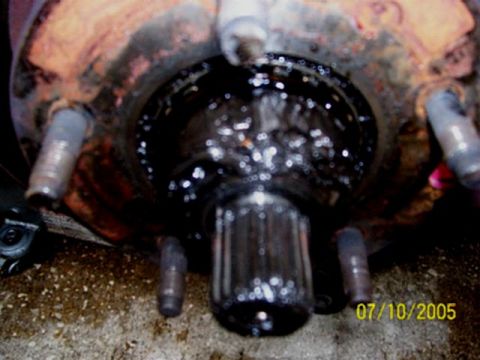 1987 Ford Bronco - Off Truck, Axle View