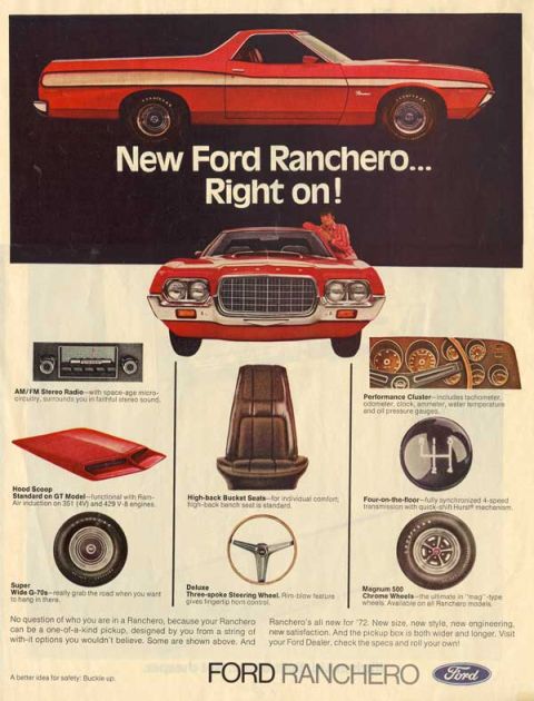 1972 Ford Ranchero - 1972 Ford Ranchero