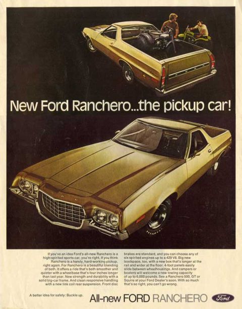 1972 Ford Ranchero - What my ranchero looked like new...