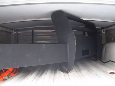 1988 Ford Bronco - This photo shows a heavy-duty hitch receiver installed in the bed of a truck, not a 1988 Ford Bronco.