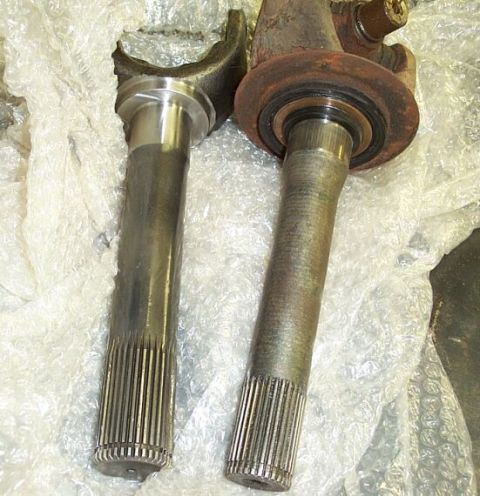 1986 Ford Ranger - 35 spline Yukon stub shafts vs stock