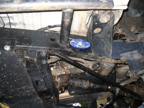 1993 Toyota 4Runner - front rock light...