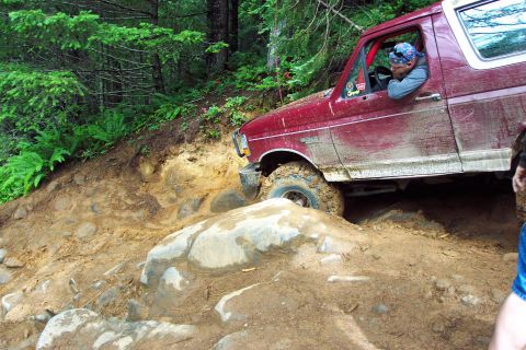 1996 Ford Bronco - Mini-Rubicon, Carey (7/9/2005)
