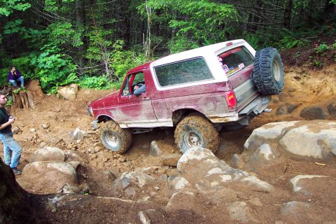 1996 Ford Bronco - Mini-Rubicon, Carey (7/9/2005)