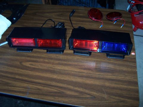 2003 Ford Crown Victoria - I recommend switching out the blue lense with one allowed in your local jurisdiction. Red is a general permited (if inspected by WSP) emerg…
