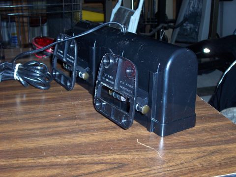 2003 Ford Crown Victoria - There are suction cups for the base feet here to mount the lights inverted on its top and held in place by the suction cups. The feet can a…