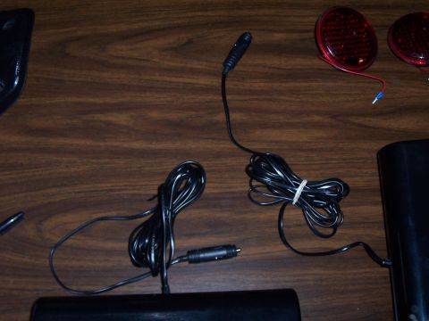 2003 Ford Crown Victoria - These are brand new boxes, only placed in my car for testing. The cables are long enough to run under the seats up to a switchbox.