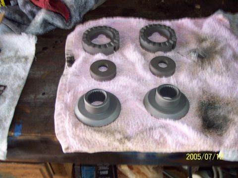 1985 Ford Bronco - Aussie locker components before install.