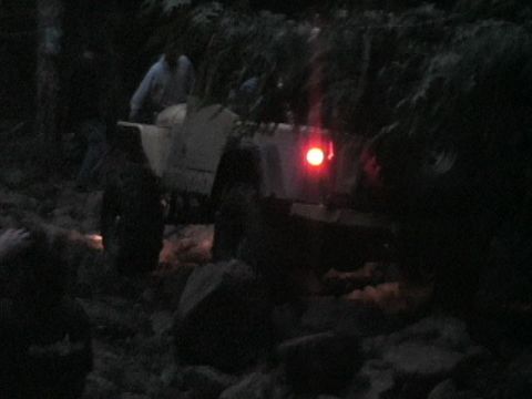 1996 Ford Bronco - Bone Crusher, Hip 37 minutes in the dark and damp. (7/9/2005)
