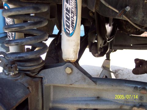1985 Ford Bronco - another shot of front end.