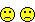 1968 Ford Mustang - Two sad smiley faces are depicted in a pixelated image.