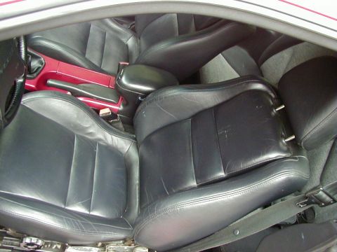 1994 Ford Probe - Interior view of car seats and center console.