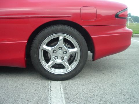 1993 Ford Probe - Rear wheel gap with Eibachs