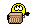 1968 Ford Mustang - A cartoon smiley face character is depicted holding a broom, ready for cleaning.