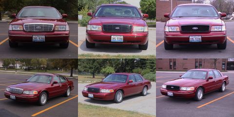 2000 Ford Crown Victoria - Grille Collage - July 17, 2005