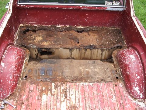 1966 Ford Ranchero - more rust hidin