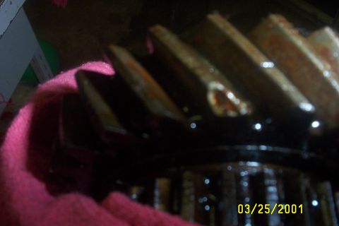 1979 Ford F-150 - A close-up view of a gear, possibly from a transmission, with a date stamp visible in the corner.