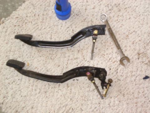 1993 Ford Probe - bad clutch, good clutch
