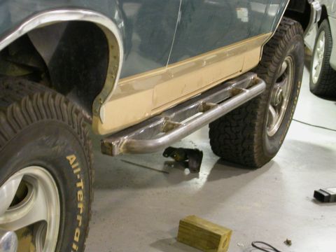 1990 Ford Bronco - Another view, those little spacers were a pain to machine.