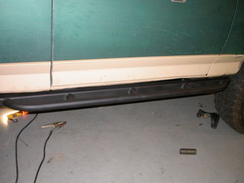1990 Ford Bronco - Flat black Rustoleum