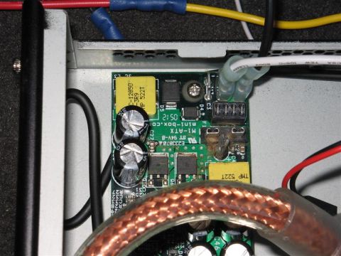 2001 Ford Taurus - Close-up view of a circuit board with various electronic components and wiring.
