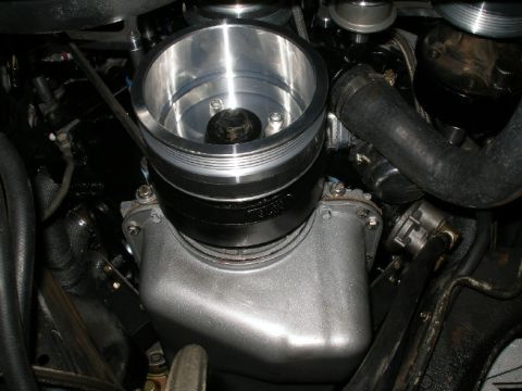 1994 Ford Bronco - Engine pulley and housing detail, likely part of a larger mechanical system.
