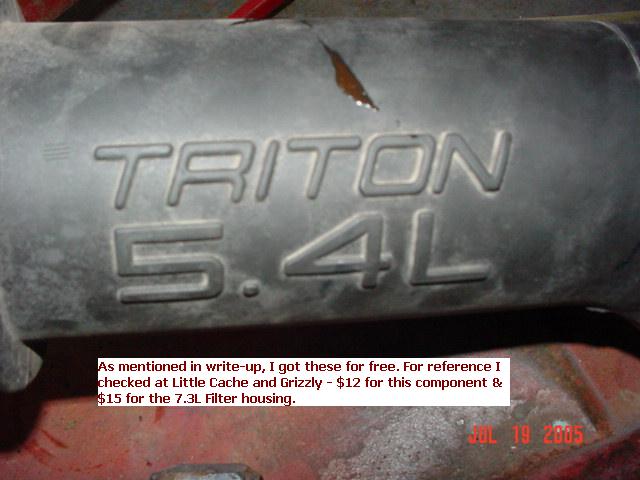 Shhh...mine is a carb aspirated 5.8...LOL...I do Love free stuff